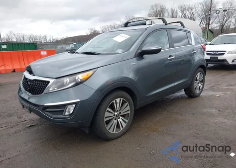 2014 Kia Sportage Ex из США, поврежденный, VIN KNDPCCAC3E7628391